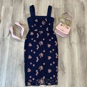 Cooper St. Floral lace sheath dress (2)